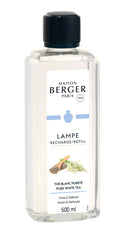 Recharge Maison Berger - pour lampe à parfum - Thé Blanc Pur - 500 ml
