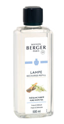 Recharge Maison Berger - pour lampe à parfum - Thé Blanc Pur - 500 ml