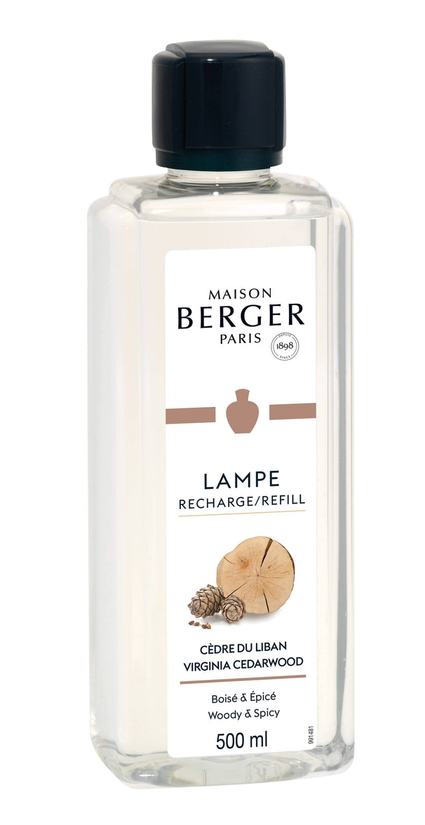 Recharge Maison Berger - Lampe à parfum - Cèdre de Virginie - 500 ml