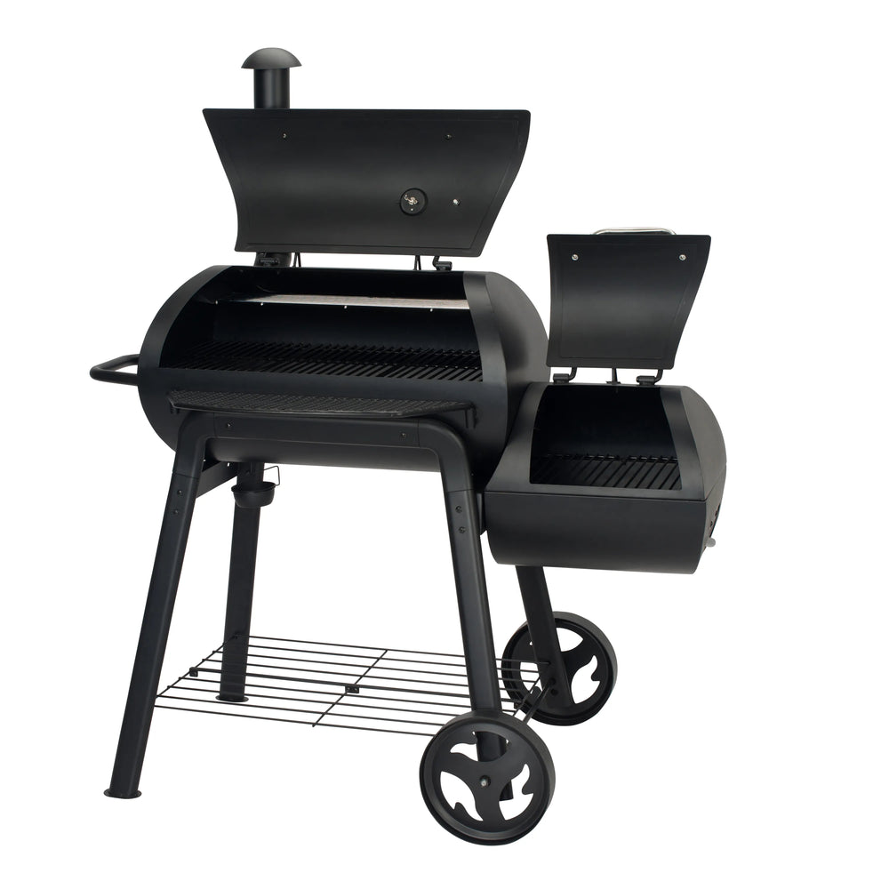 Landmann BBQ / Fumoir Vinson 200 - Barbecue à charbon - Surface de cuisson 70,5 x 39,5 cm