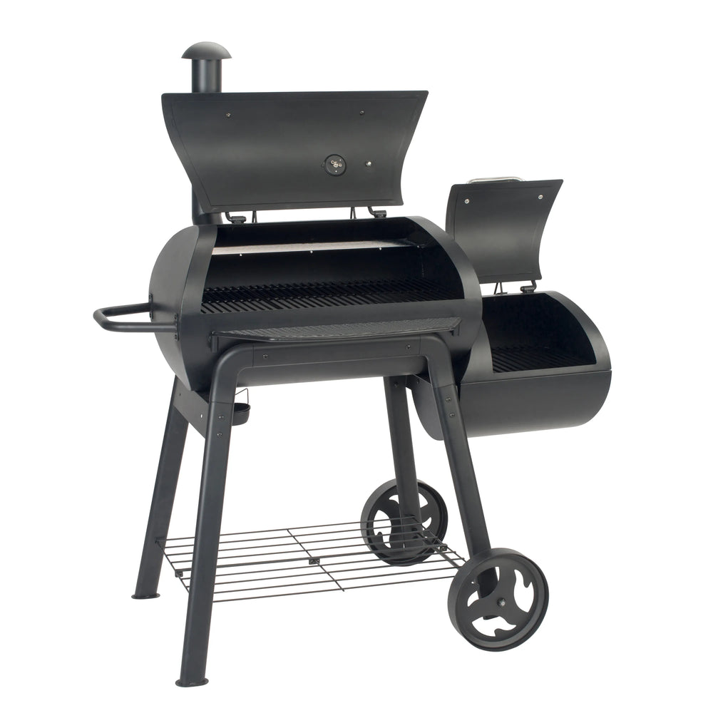 Landmann BBQ / Fumoir Vinson 200 - Barbecue à charbon - Surface de cuisson 70,5 x 39,5 cm