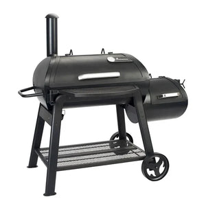 Landmann BBQ / Fumeur Vinson 400 - Barbecue à charbon - Surface de cuisson 88 x 44 cm