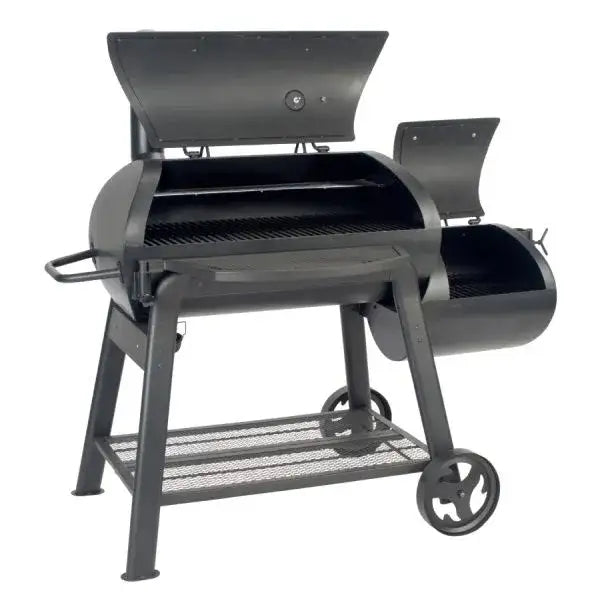 Landmann BBQ / Fumeur Vinson 400 - Barbecue à charbon - Surface de cuisson 88 x 44 cm