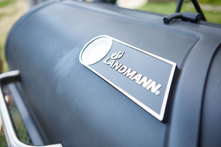 Landmann BBQ / Fumeur Vinson 400 - Barbecue à charbon - Surface de cuisson 88 x 44 cm