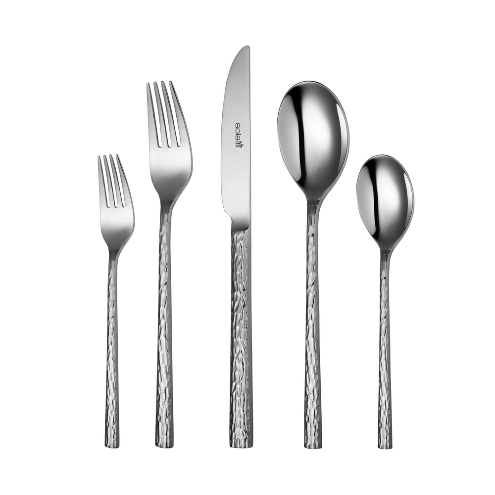 Set de couverts Sola - 18/10 en inox - Lausanne - 6 personnes - 50 pièces