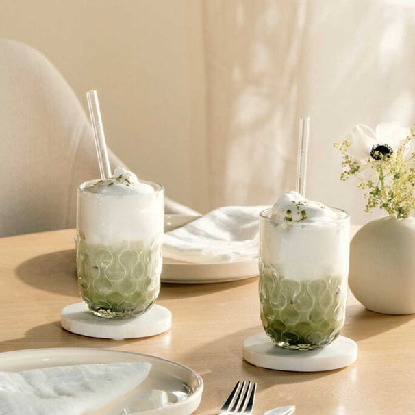 Verres à latte macchiato Leonardo Gocce Due - 390 ml - 2 pièces