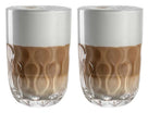 Leonardo Latte Macchiato Glazen - Gocce Due - 390 ml - 2 stuks gevuld