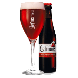 Ensemble de verres a bière Liefmans - Sur pied - en verre - 25 cl - 6 pièces