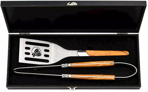 Set de barbecue Laguiole Style De Vie - Kit barbecue - Luxury Line - 2 pièces