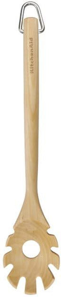 Cuillère a spaghetti KitchenAid - Cuillère a pâtes - Core - en bois - 34 cm
