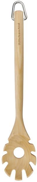Cuillère a spaghetti KitchenAid - Cuillère a pâtes - Core - en bois - 34 cm