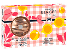 Diffuseur Voiture Maison Berger Estivale Blissful - Soleil Fruité - avec recharge