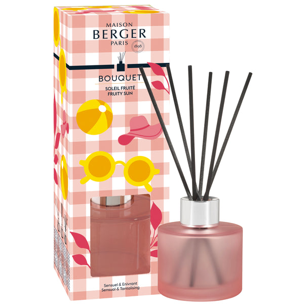 Bouquet Parfumé Maison Berger Estivale - Bâtonnets Parfumés - Soleil Fruité - 90 ml