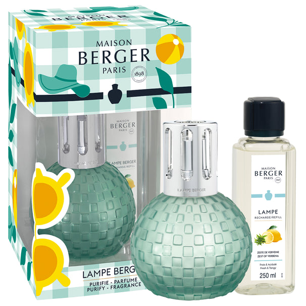 Coffret Lampe Berger Maison Berger - Disco Menthe - Zeste de Verveine