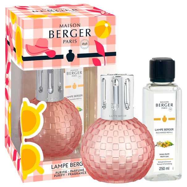 Coffret Lampe Berger Maison Berger - Disco Pêche - Soleil Fruité