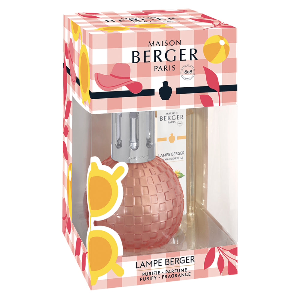 Coffret Lampe Berger Maison Berger - Disco Pêche - Soleil Fruité