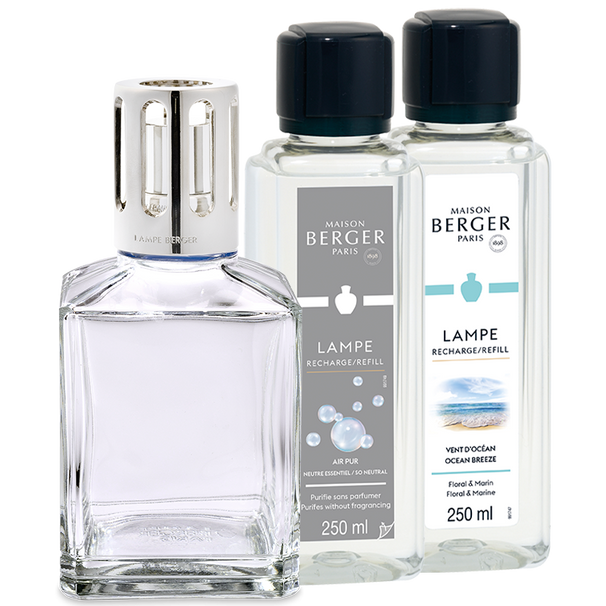 Ensemble de Lampe Maison Berger - Coffret - Essentielle - 2x250 ml - 7 pièces