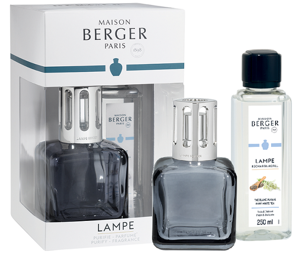 Ensemble de lampe à parfum Maison Berger - Coffret - Glacon - 250 ml - 6 pièces