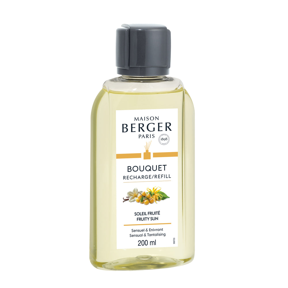 Recharge Maison Berger - pour bâtonnets parfumés - Soleil Fruité - 200 ml