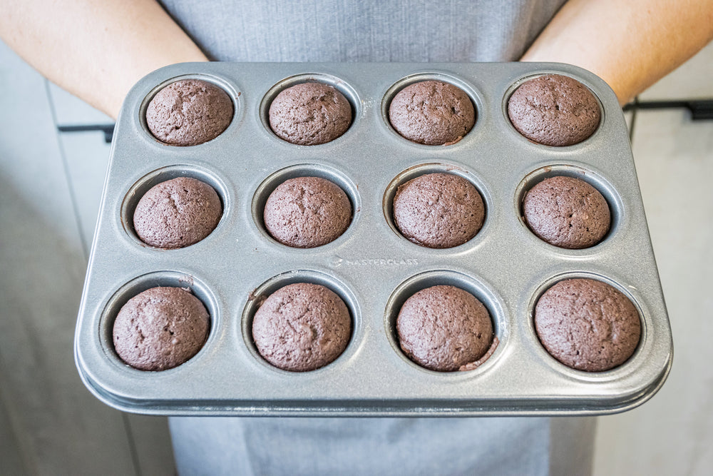 MasterClass Moule à muffins - 12 muffins - 26 x 20 cm