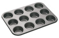 MasterClass Moule à muffins - 12 muffins - 35 x 27 cm