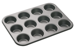 MasterClass Moule à muffins - 12 muffins - 35 x 27 cm