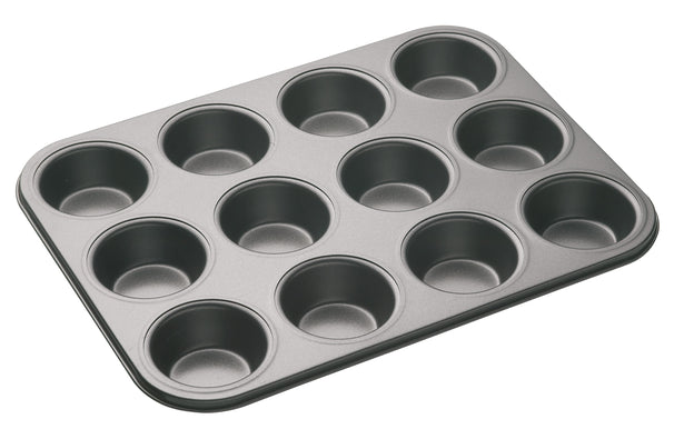 MasterClass Moule à muffins - 12 muffins - 35 x 27 cm