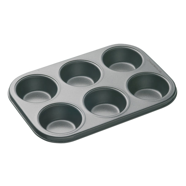 MasterClass Moule à muffins - 6 muffins - 27 x 18 cm