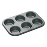 MasterClass Moule à muffins - 6 muffins - 27 x 18 cm