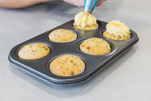 MasterClass Moule à muffins - 6 muffins - 27 x 18 cm