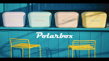 Glacière Polarbox - Glacière avec bandoulière - Marine-Moutarde - 20 litres