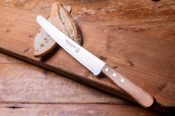 Couteau à pain Messermeister Future bois de hêtre 31 cm