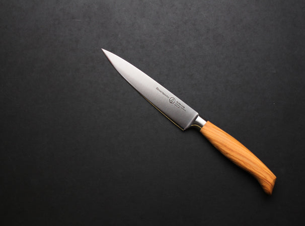 Couteau à fileter flexible Messermeister Oliva Luxe bois d'olivier 16 cm