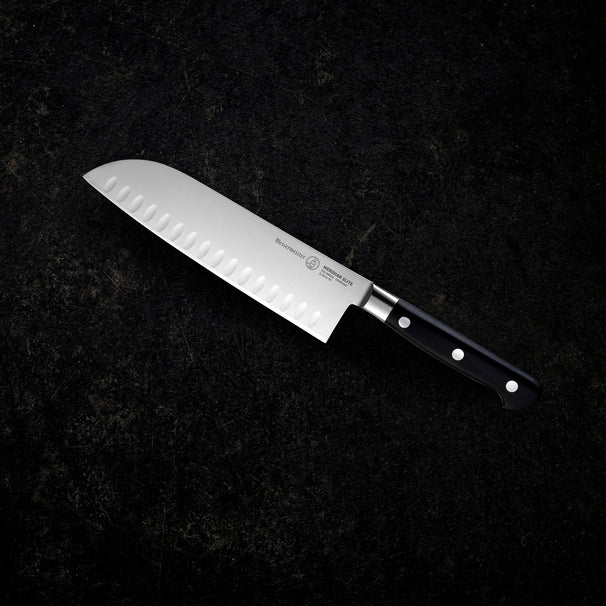Couteau santoku alvéolé Messermeister Meridian Elite 18 cm