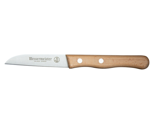 Couteau à éplucher Messermeister Future bois de hêtre 8 cm