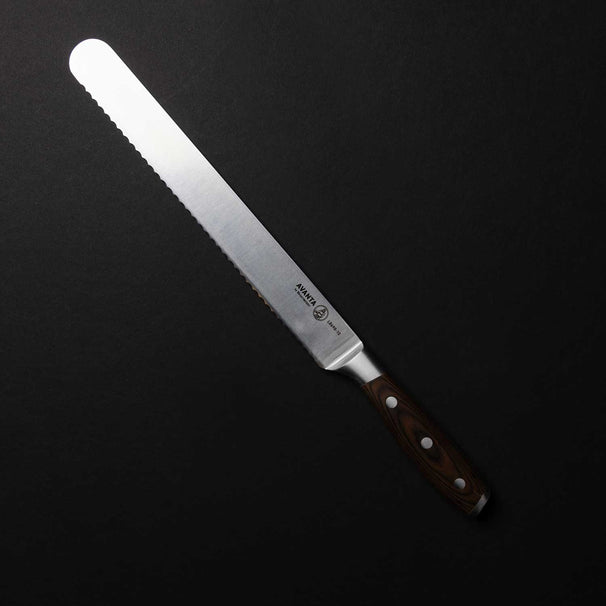 Couteau à viande dentelé Messermeister Avanta pakkawood 25 cm