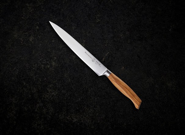 Couteau à viande Messermeister Oliva Luxe bois d'olivier 20 cm