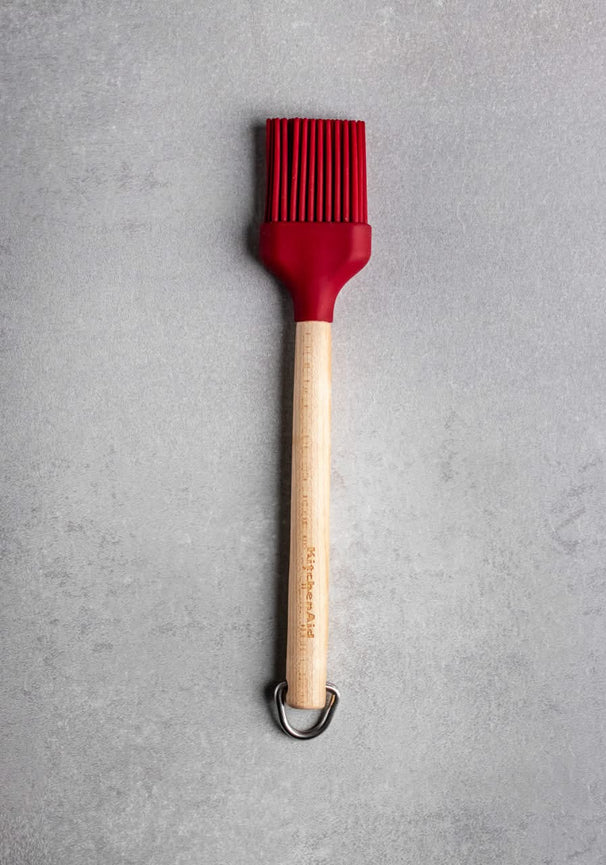 Pinceau de cuisine KitchenAid - Pinceau a badigeonner - Core - 22 cm - Rouge