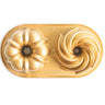 Moule à Bundt Nordic Ware Classic Duet - Aluminium coulé - 32 x 17 cm