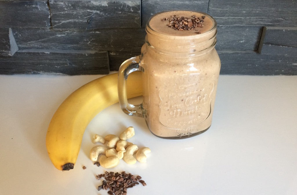 Un milkshake crémeux et nourrissant, plein d'énergie pour bien commencer la journée