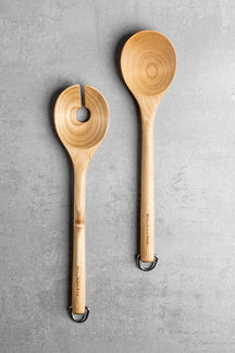 Set de couverts a salade KitchenAid - en bois - Core - 33 cm - 2 pièces