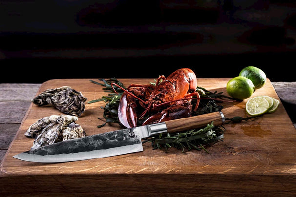 Couteau de chef Forged - en acier inoxydable - Olive - 20 cm