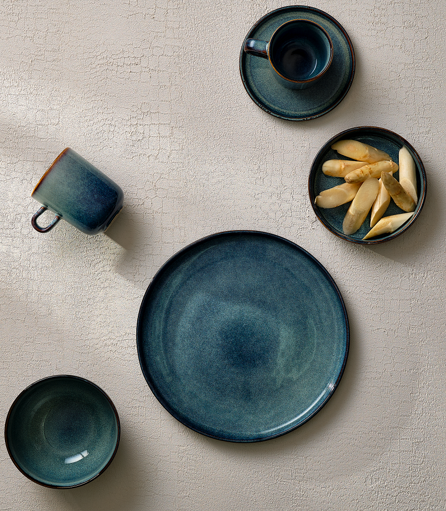Ensemble d'assiettes à petit déjeuner ONA - Duna - ø 21 cm - 4 pièces