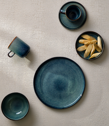 Ensemble d'assiettes à petit déjeuner ONA - Duna - ø 21 cm - 4 pièces