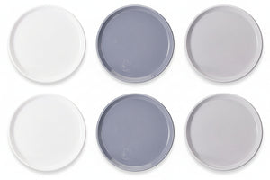 Set d'assiettes Cookinglife - Assiettes a dessert - Siaki - Ø 19 cm - 6 pièces
