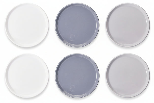Set d'assiettes Cookinglife - Assiettes a dessert - Siaki - Ø 19 cm - 6 pièces