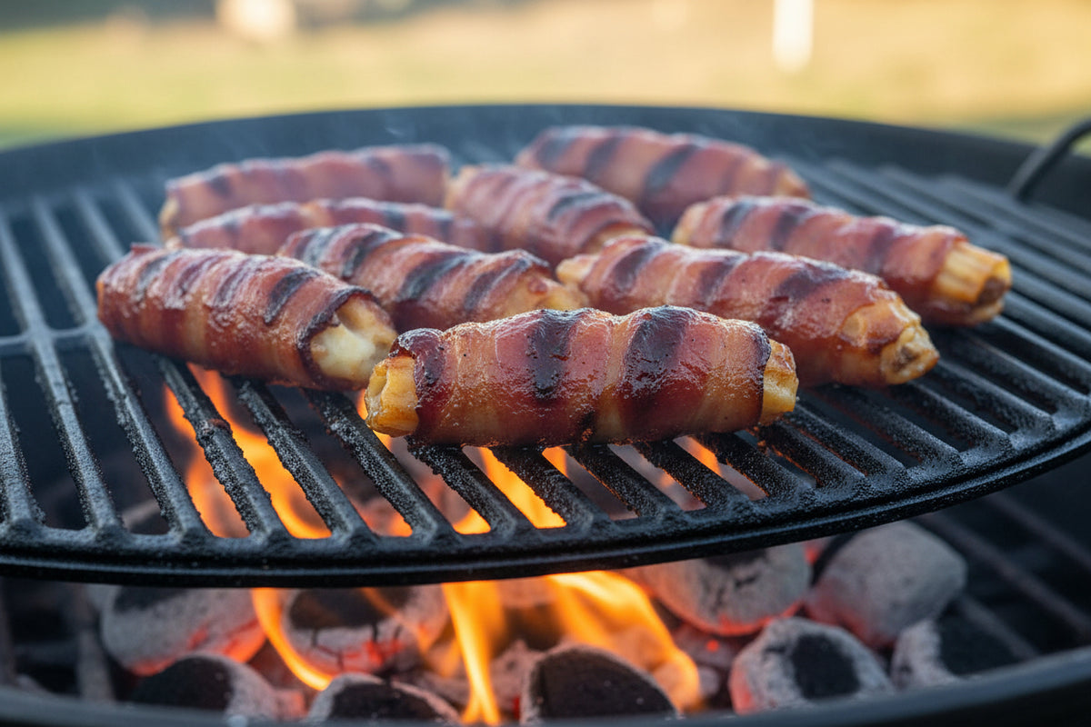 Parfaits en apéro lors d'une soirée BBQ, comme snack ou tout simplement comme plat de caractère pour les vrais amateurs de grill.