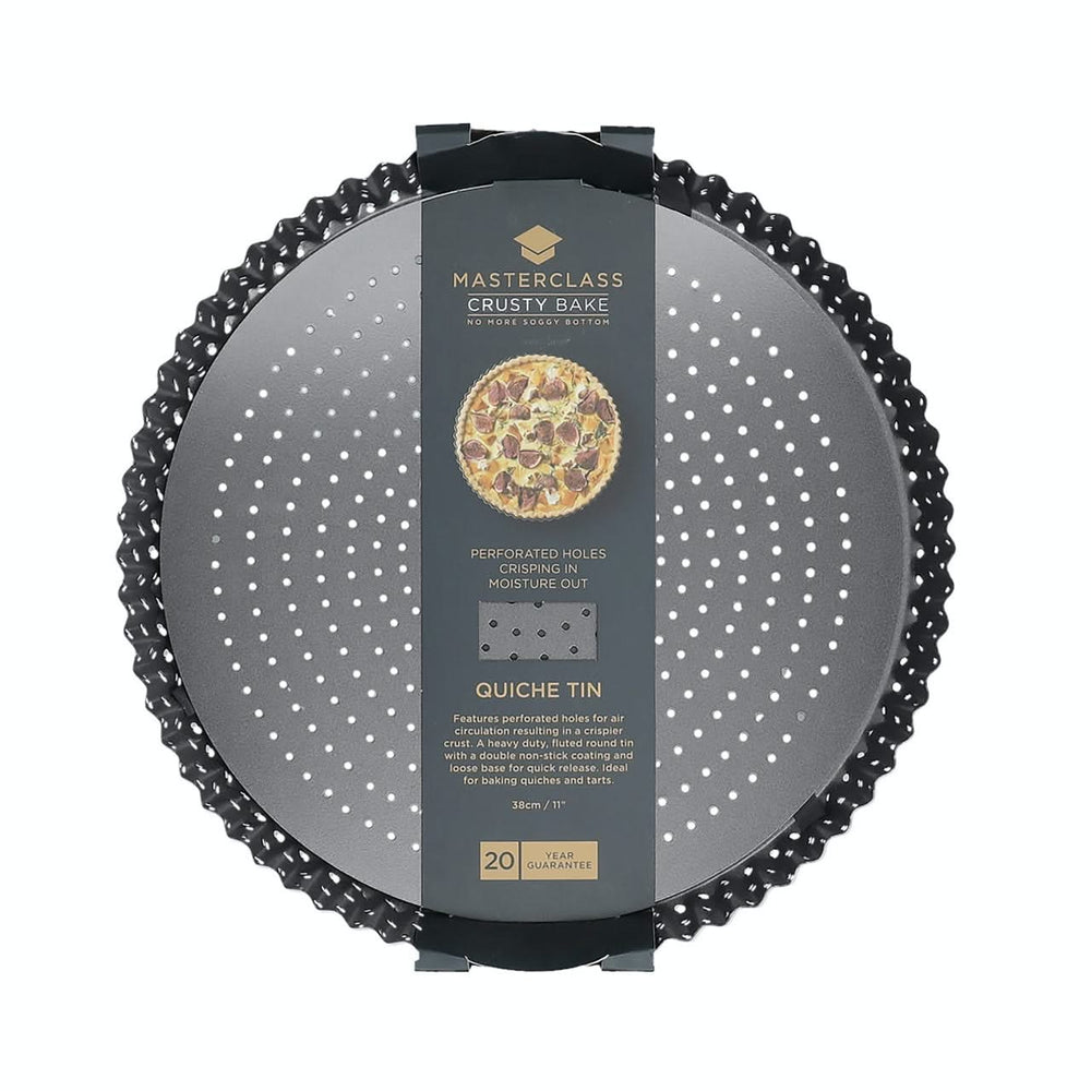 MasterClass Moule à tarte - fond amovible - Crusty Bake - ø 28 cm