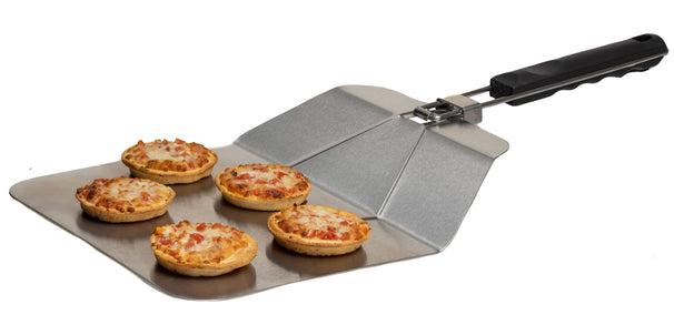 Pelle à pizza Jay Hill - en inox - en caoutchouc - 20 x 25 cm