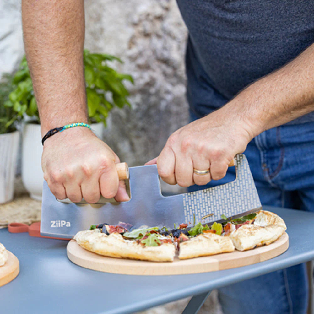 Coupe-pizza Ziipa - Roulette à pizza - Pozzello - Longueur 320 mm